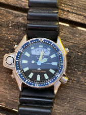 Usado, Citizen promaster aqualand C520-Q00371 vintage box diver dephtgauge plongee comprar usado  Enviando para Brazil