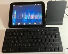 Paquete Wi-Fi HP Touchpad 32 GB con base de carga + teclado inalámbrico HP + estuche, usado segunda mano  Embacar hacia Argentina