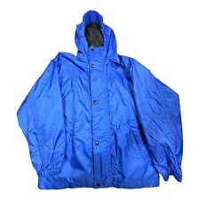 Campmor Adult Rain Jacket Windbreaker Size Large Blue Full Zip for sale  Shipping to South Africa