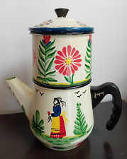 Ancienne cafetière tole d'occasion  Quimper