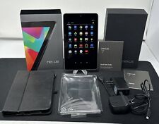 Tablet Nexus 7 32 GB Wi-Fi 7 pulgadas Negro en Caja Paquete con Cargadores Cables Manuales ¡Estuche!¡! segunda mano  Embacar hacia Argentina
