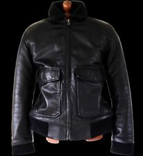 leather pilot jacket for sale  THETFORD