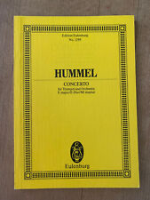 Hummel concerto trompete gebraucht kaufen  Dossenheim