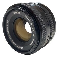 Lente de câmera de filme Canon 50mm 1:1.8 para montagem Canon FD 35mm fabricada no Japão #5335832 comprar usado  Enviando para Brazil