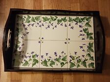 Beautiful tray violet for sale  Gilmanton