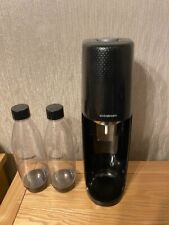 Used, Sodastream Terra SPT-001 Black with 2 Bottles Sparkling water No Gas Cylinder for sale  Shipping to South Africa