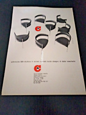 poltroncine design vintage usato  Romallo