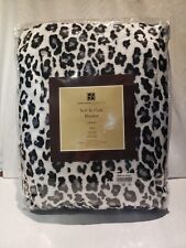 blanket leopard print soft for sale  Nantucket