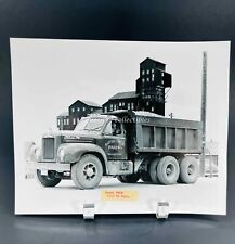 Vintage Photo Ready Coal & Construction Co., B42S  Mack Dump Truck, Chicago Area for sale  Palos Heights