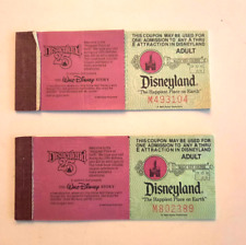 Vintage disneyland tickets for sale  Phoenix