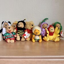 Disney Winnie The Pooh Plush Vintage Lot of 9 for sale  Shipping to South Africa