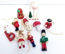 Miniature wooden christmas for sale  Jaffrey