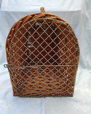 Vintage woven wicker for sale  CRANBROOK