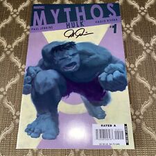 Hulk mythos signed for sale  Brooklyn