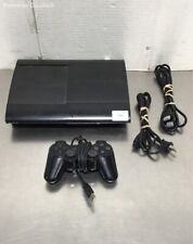Sony Playstation 3 500GB SuperSlim System Tested with Controller for sale  Shipping to South Africa