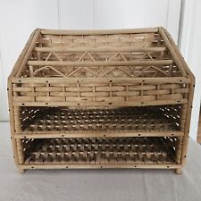 organizer bamboo tray desk for sale  Wethersfield