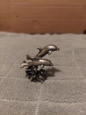 Miniature pewter dolphins for sale  Connersville