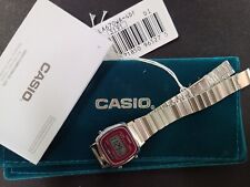 Relógio de pulso feminino CASIO LA-670WA-4 aço cronógrafo clássico digital vermelho comprar usado  Enviando para Brazil
