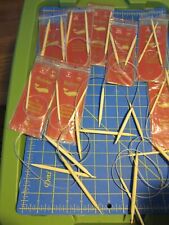 Lot of 14  Boye Balene Circular Knitting Needles Assorted Sizes, See Pictures for sale  Shipping to South Africa