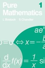 Libro de bolsillo Pure Mathematics 1: v. 1 de Bostock, L El envío rápido gratuito, usado segunda mano  Embacar hacia Argentina