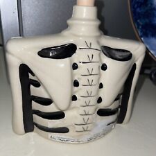 Skelly Los Azulejos Tequila VACÍO Esqueleto Licor Botella Decantador Halloween, usado segunda mano  Embacar hacia Argentina