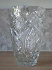 Bohemian crystal vase d'occasion  Expédié en Belgium