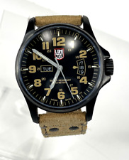 Luminox Atacama Field 1820 Day Date Steel Black Dial Mens Watch Quartz for sale  Shipping to South Africa
