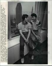 1986 Press Photo Jan Czeberkus & Leszek Kapsa, marinheiro polonês desertado em Cleve comprar usado  Enviando para Brazil