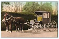 Postal c1940 Carriage President Ash Lawn Monticello Charlottesville Virginia segunda mano  Embacar hacia Argentina