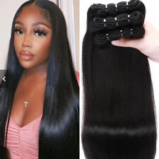 Used, Sew In Virgin Human Hair Extensions Bundles Weft Real Remy Weaves Double Weft for sale  Shipping to South Africa