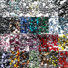 Top Mixed 1440pcs (10 Gross) Czech Crystal Rhinestones Flatback DMC Iron Hotfix for sale  Shipping to South Africa