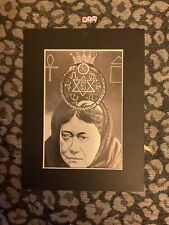 Vintage Art Print , Occult ,Witchcraft , Satan , MADAM HELEN BLAVATSKY for sale  Shipping to South Africa