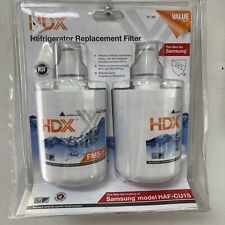Filtro de agua para refrigerador HDX FMS-1 Premium repuesto para Samsung HAF-CU1S (2-, usado segunda mano  Embacar hacia Argentina