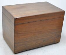 Vintage Wooden Large Jewellery Storage Box Original Old Hand Crafted for sale  Shipping to South Africa