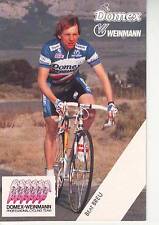 CYCLISME carte cycliste BEAT BREU équipe DOMEX-WEINMANN, usado comprar usado  Enviando para Brazil