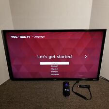 Tcl roku inch for sale  Lawrence