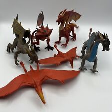 Lote de 6 figuras dragón medieval Pteranodon diferentes marcas segunda mano  Embacar hacia Argentina