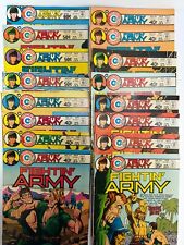 Edições individuais de quadrinhos vintage War Charlton FIGHTIN' ARMY. Você escolhe! comprar usado  Enviando para Brazil