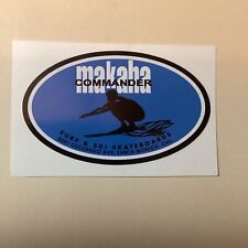 Makaha “Commander” Surf & Ski Sticker for sale  Shipping to South Africa