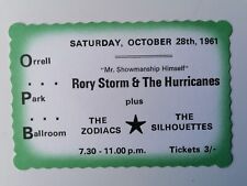 Rory storm hurricanes for sale  MANCHESTER