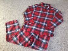 Red tartan warm for sale  DOVER