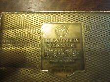 Piatnik Vienna Kingsbridge 24 kt deck duplo lacrado com selos fiscais datados de 1962 comprar usado  Enviando para Brazil