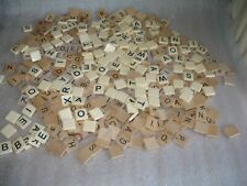 Azulejos de bananagrama de madera y plástico para álbumes de recortes letras alfabeto artesanías segunda mano  Embacar hacia Mexico