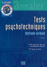 Tests psychotechniques aptitud d'occasion  France