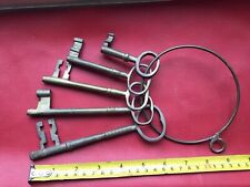 Vintage brass keys for sale  WARWICK