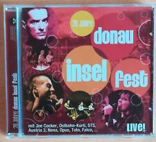 rarer CD-Sampler 20 Jahre DONAU INSEL FEST Live! 2003 FALCO NENA OPUS !!!, usado segunda mano  Embacar hacia Argentina