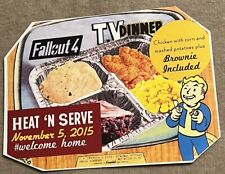 Fallout 4 2015 fiesta de lanzamiento cena de TV promoción ¡cubierta de comida! ¡Raro! Bethesda segunda mano  Embacar hacia Argentina