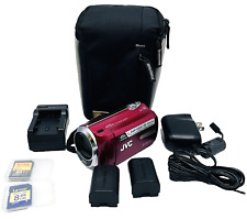 JVC Everio Video Camera Camcorder RED GZ-MS230RU 45x Dynamic Zoom Bundle for sale  Shipping to South Africa
