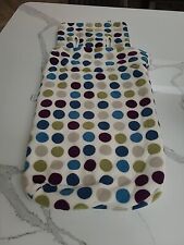 Used, Mothercare Spotty Pram Pushchair Footmuff Cosytoes Spotty for sale  Shipping to South Africa