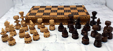 Wooden chess set for sale  BERKHAMSTED